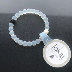 Lokai clear bracelet